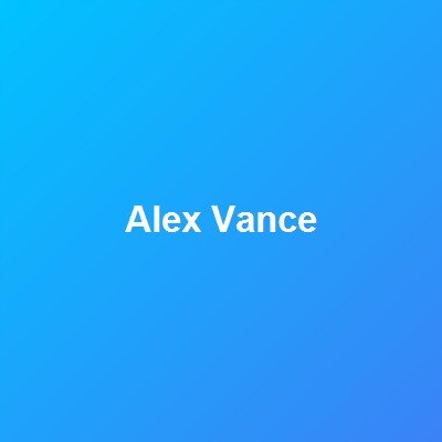 Alex Vance
